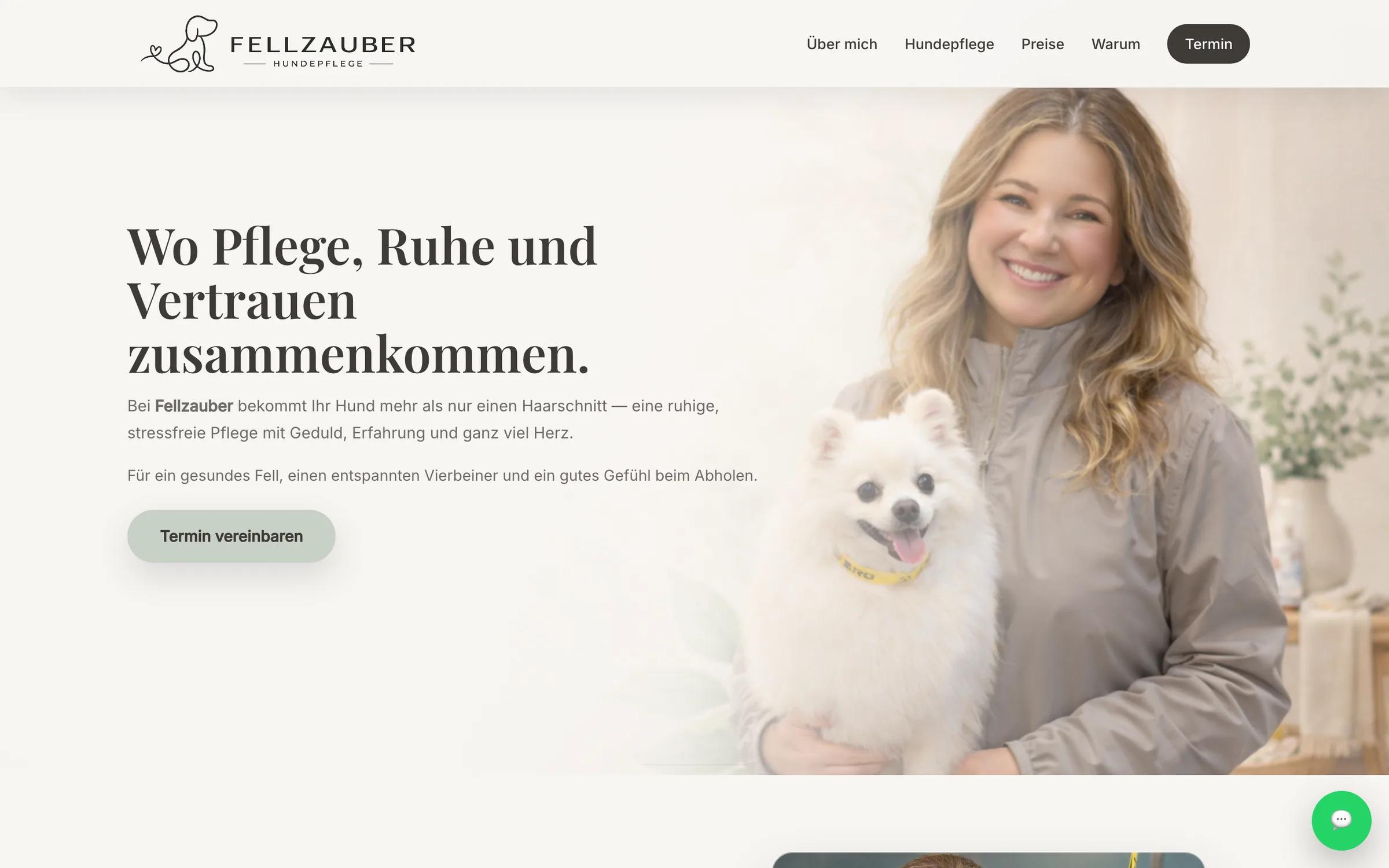 Fellzauber — Grooming salon