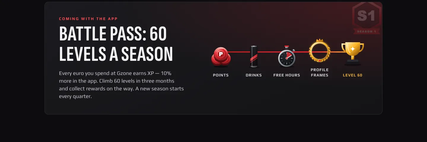 Season pass on the website